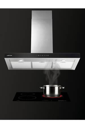 Hotte décorative murale Airlux DTHBS90SS