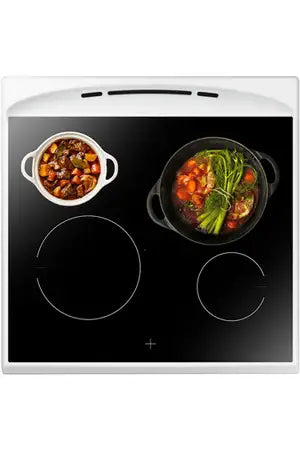 Cuisinière vitrocéramique AMICA ACV7005SRW AIRFRY