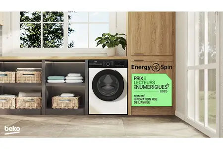 Lave-linge hublot Beko BM34WFU48411 - EnergySpin