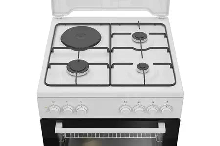Cuisinière mixte Beko fbs63031wcs