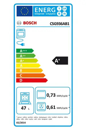 Four encastrable Bosch CSG936AB1 AccentLine Noir