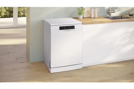Lave-vaisselle pose libre Bosch SMS25AW09F, Lave-vaisselle pose-libre, 60 cm, Blanc