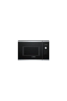 Micro-ondes + Gril Bosch Serie | 6 BEL554MS0 - Four micro-ondes grill - encastrable - 25 litres - 900 Watt - acier inoxydable