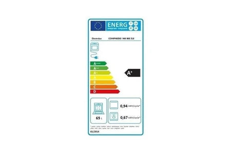Four encastrable Electrolux Four Multifonction Pyrolyse - Chaleur Tournante Pulsée Coh4P46Bx0 - Porte Froide - 45 Recettes Préprogrammées