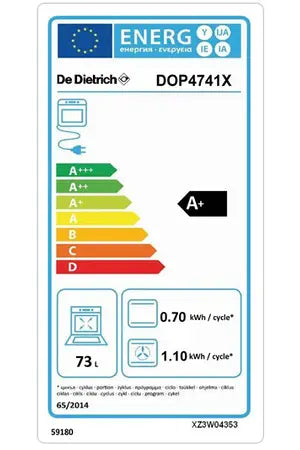 Four encastrable De Dietrich DOP4741X