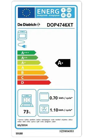 Four encastrable De Dietrich dop4746xt