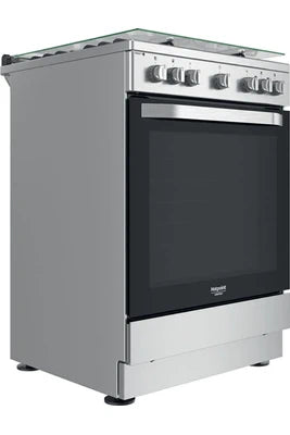 Cuisinière mixte Hotpoint Cuisinière mixte HS68M8PCX/FR/1 90x60x60cm Inox