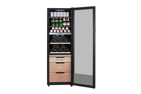 Cave multi-températures GENERIQUE Cave à vin polyvalente triple zone Lecépage AGK3ZMULTI 282L