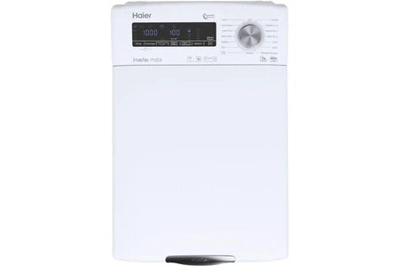 Lave-linge hublot Haier Lave-linge Ouverture par le haut 3 RTXSG27TMCE 1-47 Blanc - L41cm H86cm P60cm - Classe énergétique A