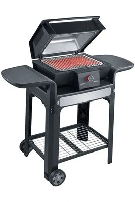 Barbecue Severin Barbecue électrique connecté sur chariot PG8139 3000 W Noir