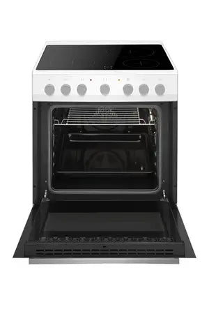 Cuisinière induction Fagor FACV3004B, Cuisiniere 60 x 60 cm - 4 foyers Hilight, Blanc