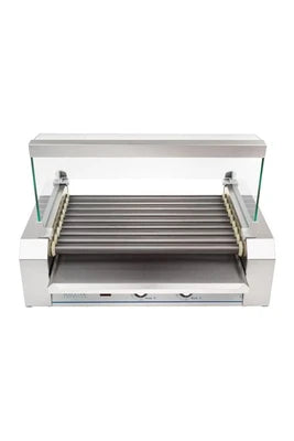 Hot-dog Helloshop26 Appareil machine à hot dog professionnelle téflon 16 saucisses 1 800 watts
