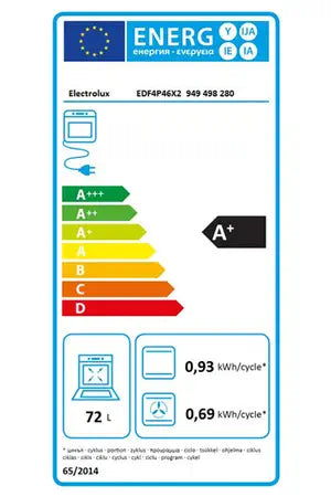 Four encastrable Electrolux EDF4P46X2