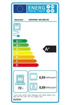 Four encastrable Electrolux Série 600 EOF4P46H