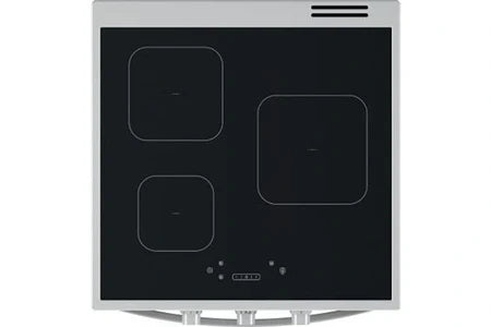 Cuisinière induction Indesit IS67IQ5PCW - Cuisinière - pose libre - avec système auto-nettoyant