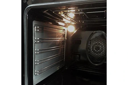 Cuisinière mixte Beko FSE53321DWCS - Cuisinière - pose libre - largeur : 50 cm - profondeur : 60 cm - hauteur : 85 cm - avec système auto-nettoyant - classe A - blanc