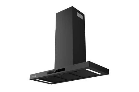 Hotte décorative murale Ciarra Hotte Apisrante Murale 90cm-Class A+++ 650 m³/h-4 Vitesses et Fonction Boost-Silencieuse-Evacuation ou Recyclage-Tactile-Wi-Fi-LED Dimmable-CD9102B-P
