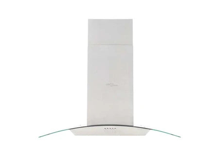 Hotte décorative murale vidaXL 50664 - Hotte - hotte îlot - largeur : 90 cm - profondeur : 53 cm - evacuation & recyclage - argent
