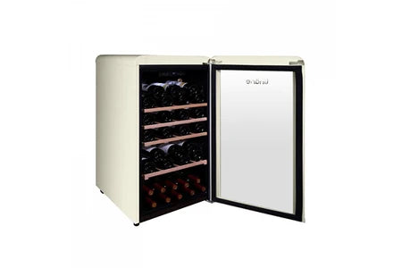 Cave de service Linarie Provence - Cave à vin Vintage LJCV52CREAM 52 bouteilles crème