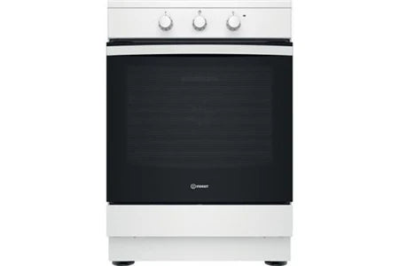 Cuisinière induction Indesit IS67IQ5PCW - Cuisinière - pose libre - avec système auto-nettoyant