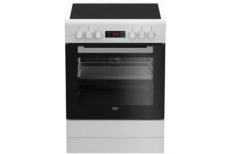 Cuisinière vitrocéramique Beko FSE67300WCS