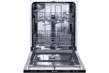 Lave-vaisselle pose libre Brandt Lave-vaisselle intégrable LVE334J - 13 couverts - L60cm - 44 dB - Noir