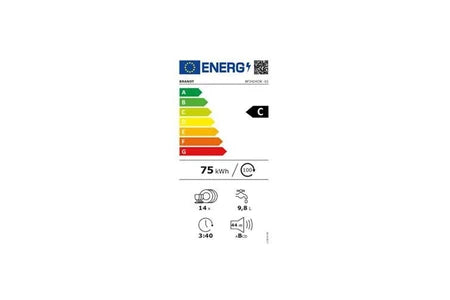 Lave-vaisselle pose libre Brandt Lave-vaisselle 60cm 14 couverts 44db BF3424CW