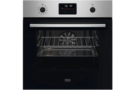 Four encastrable Faure Four multifonction encastrable Pyrolyse FOPWC6X2 Porte froide Gris