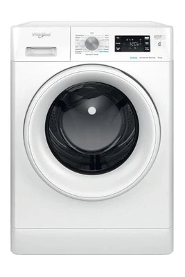 Lave-linge hublot Whirlpool Lave-linge FFBS9469WVFR Blanc - 9 kg - 1400 trs/min - 6ème sens - Classe A