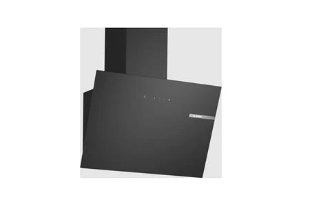Hotte décorative murale Bosch Hotte décorative inclinée 60cm 550m3/h noir DWK65DK60