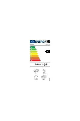 Lave-vaisselle pose libre Brandt Lave-vaisselle intégrable LVE334J - 13 couverts - L60cm - 44 dB - Noir