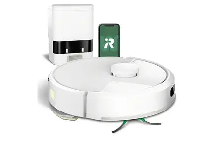 Aspirateur robot Irobot ROOMBA 105 COMBO ROBOT + AutoEmpty dock Blanc