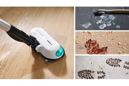 Robot nettoyeur Bosch Aspirateur Laveur Rechargeable - Unlimited 7 ProHygienic Aqua - Blanc - BCS71HYG1