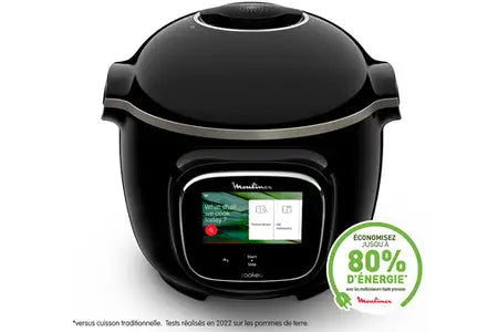 Mijoteur Moulinex COOKEO TOUCH WIFI MULTICUISEUR ELECTRIQUE 6L, 13 PROGRAMMES CE902800
