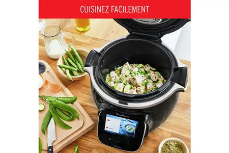 Mijoteur Moulinex COOKEO TOUCH WIFI MULTICUISEUR ELECTRIQUE 6L, 13 PROGRAMMES CE902800