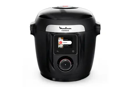 Mijoteur Moulinex Multicuiseur intelligent Cookeo haute pression connecte + couvercle Extracrisp YY5449FB