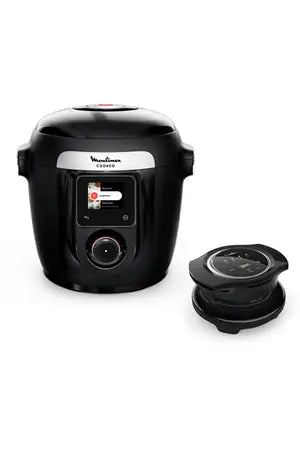 Mijoteur Moulinex Multicuiseur intelligent Cookeo haute pression connecte + couvercle Extracrisp YY5449FB