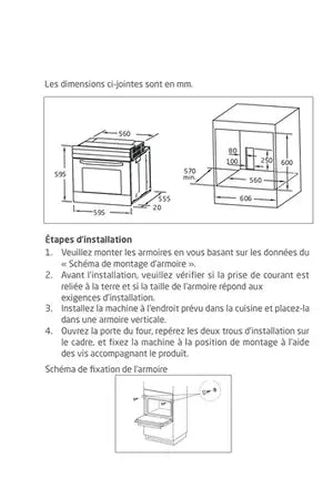 Four encastrable Proline MFP6500SSB4