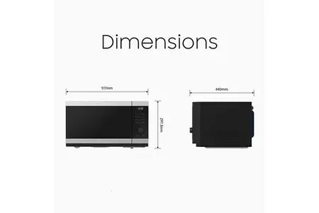 Micro-ondes + Gril Samsung MG32DG4524CGE