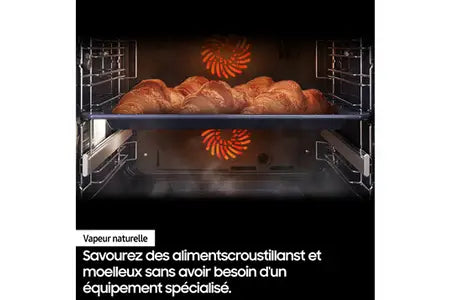 Four encastrable Samsung NV7B5755SAK Dual Cook Flex Noir