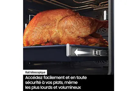 Four encastrable Samsung NV7B5755SAK Dual Cook Flex Noir