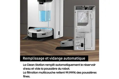 Aspirateur robot Samsung Jet Bot Combo AI - VR7MD97A14G