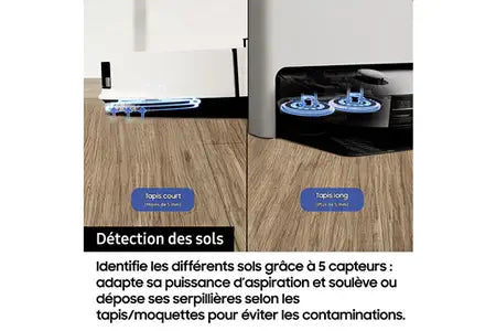 Aspirateur robot Samsung Jet Bot Combo AI - VR7MD97A14G