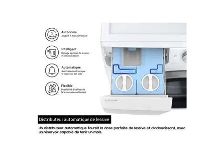 Lave-linge hublot Samsung WW90DB7U94GE BESPOKE AI