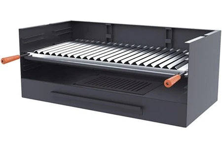 Barbecue FM Calefaccion Barbecue bois et charbon FM BV-60 60cm à poser ou à encastrer