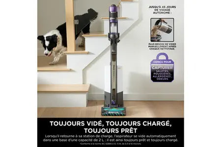 Aspirateur balai Shark Power Detect avec base de vidage automatique IP3251 EUT
