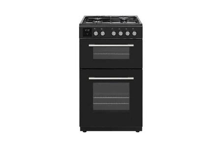 Piano de cuisson Continental Edison Cuisiniere gaz CECDF6060IBD Double fours 4 feu L60 P60 H90