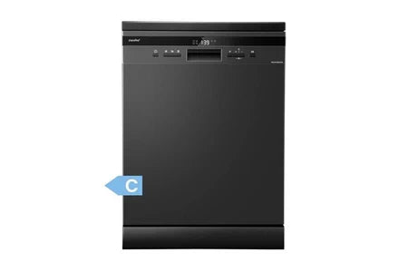 Lave-vaisselle pose libre Comfee Lave-vaisselle Lave-vaisselle pose libre L60cm 42db avec 15 couverts, 8 programmes, Affichage LED Dark Inox-Énergétique C