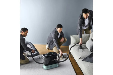 Aspirateur à main Rowenta Clean It, Shampouineuse textile, Détacheur nettoyeur efficace contre les taches IN5021F0