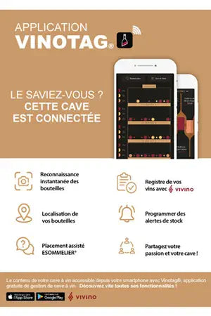 Cave de service Climadiff CLS52B1 Noir